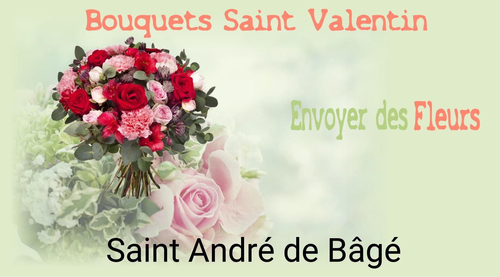 Roses de Saint-Valentin livrées à Saint-André-de-Bâgé
